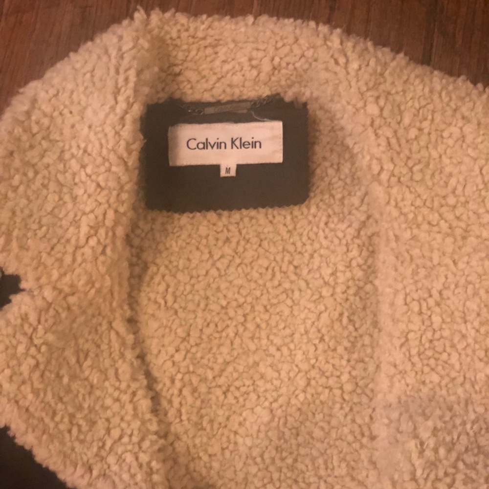 CALVIN KLEIN fur jacket